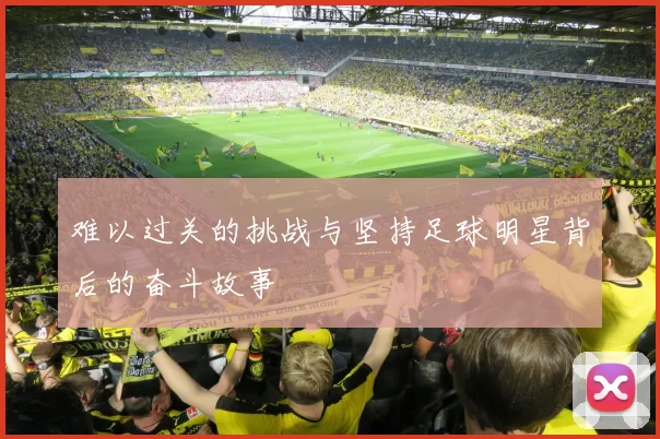 难以过关的挑战与坚持足球明星背后的奋斗故事